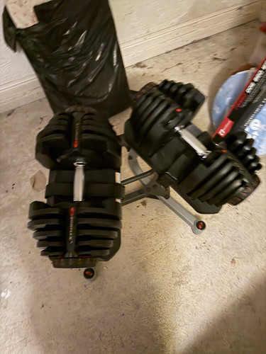 Bowflex adjustable dumbbells - adjustable,