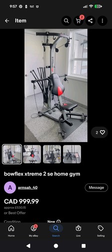 Bowflex xtreme se home - 2,